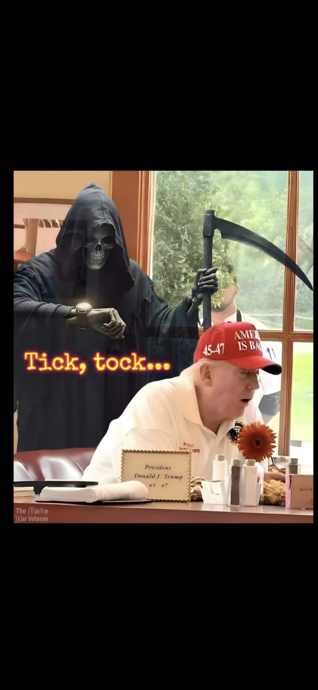 Tick tock Blank Meme Template