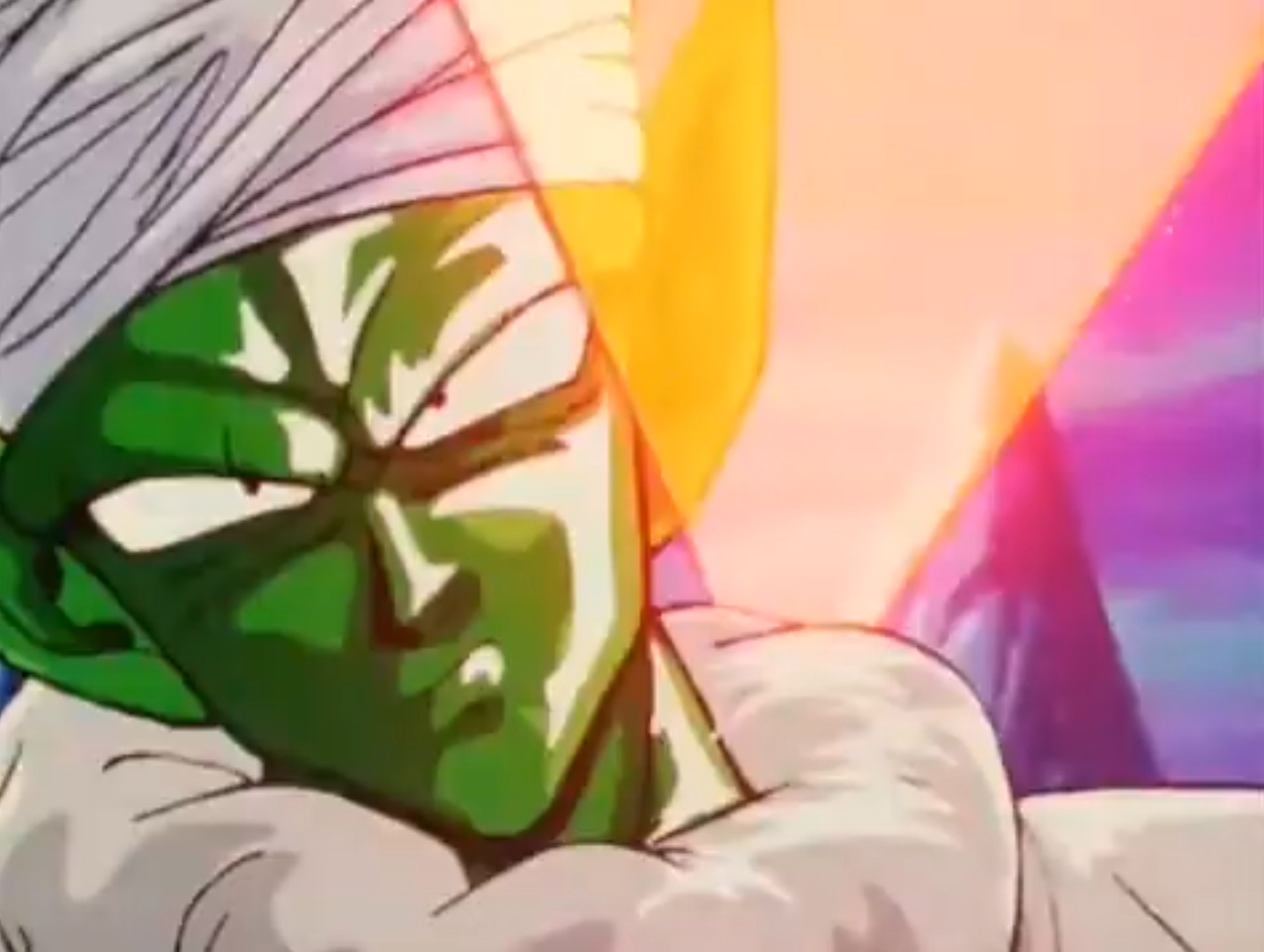 Piccolo neck dodge Blank Meme Template