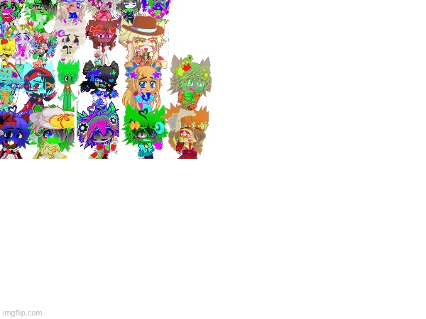 Huggy ocs | image tagged in anything,idk | made w/ Imgflip meme maker