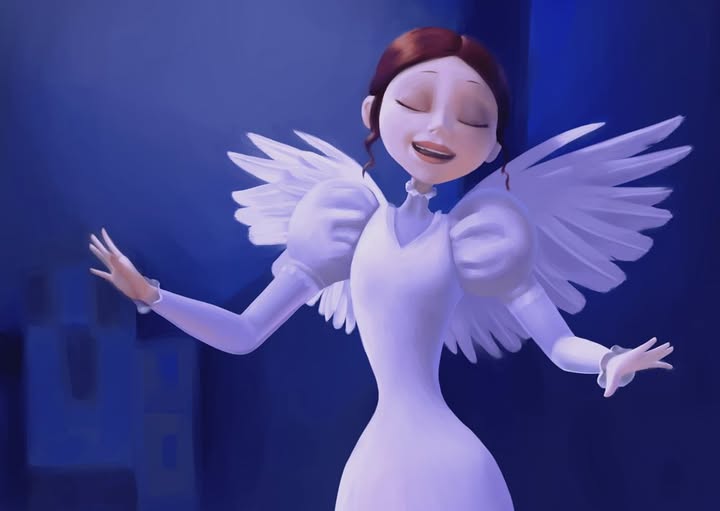 What a Angel Blank Meme Template