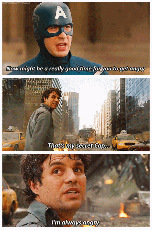 I'm always angry Blank Meme Template