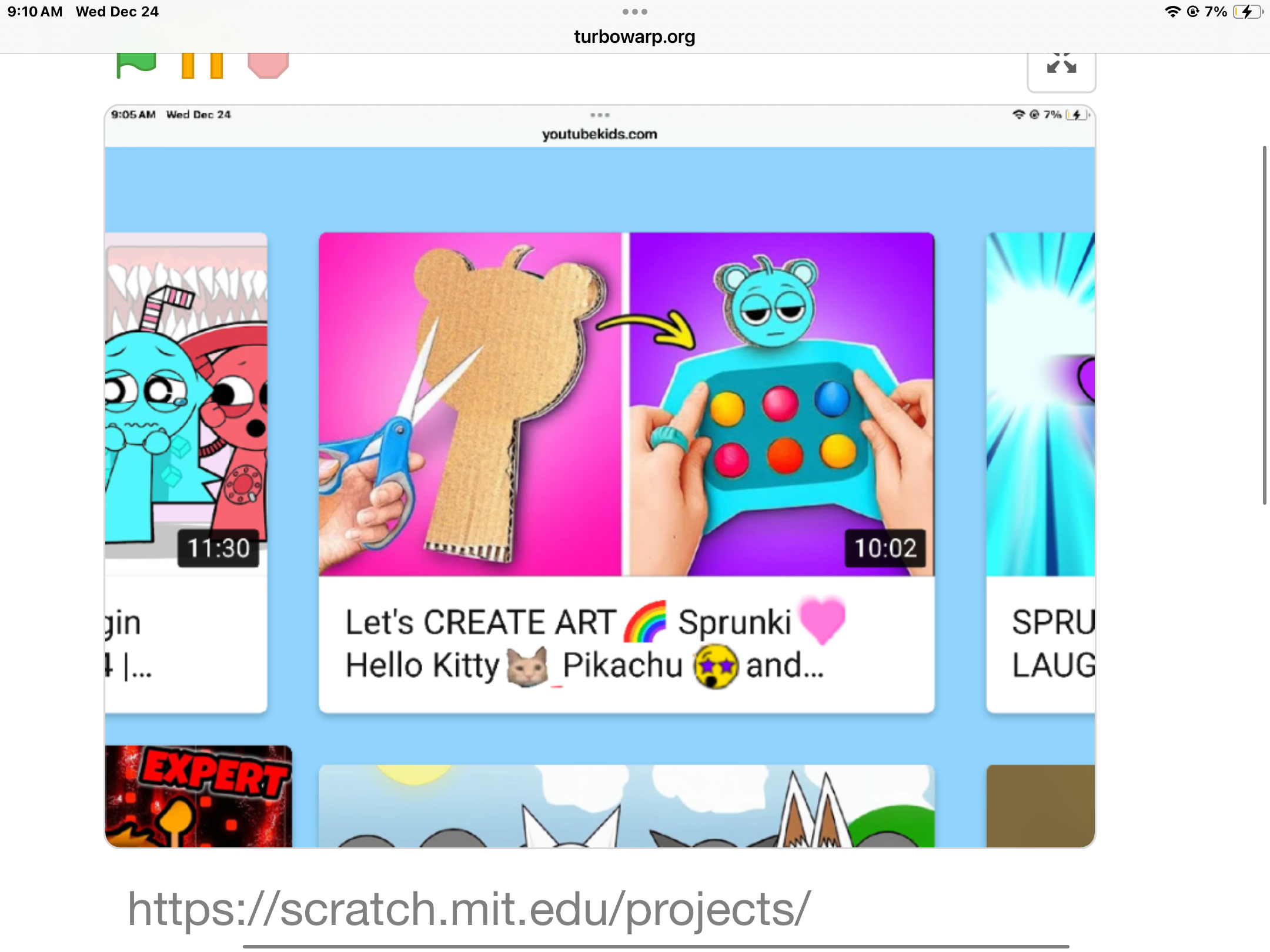 YouTube kids Blank Meme Template