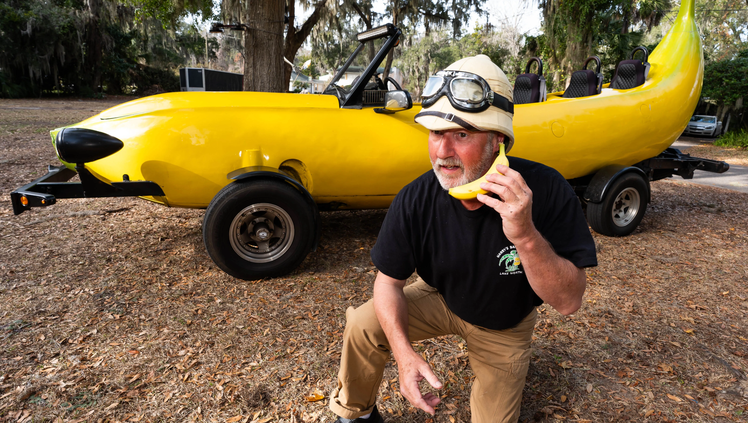 Banana Car Blank Meme Template