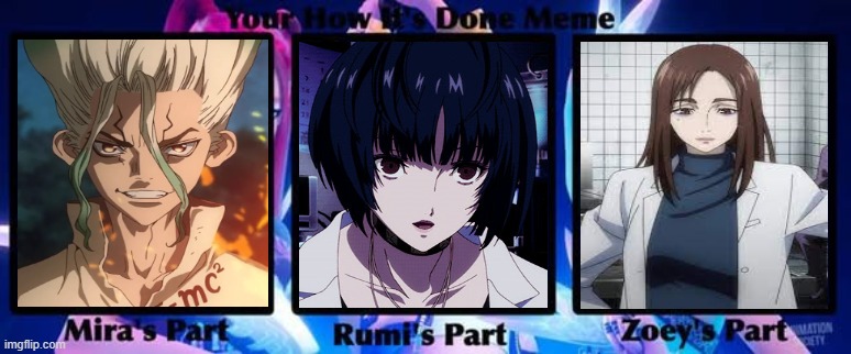 how it's done but everyone is a anime doctor | image tagged in how it's done meme,anime,doctor,crossover,animeme,dr stone | made w/ Imgflip meme maker