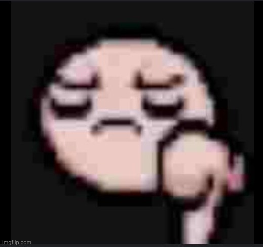 Issac thumbs down | image tagged in issac thumbs down | made w/ Imgflip meme maker