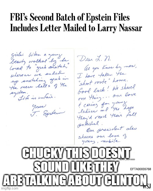 CHUCKY THIS DOESNT SOUND LIKE THEY ARE TALKING ABOUT CLINTON | made w/ Imgflip meme maker