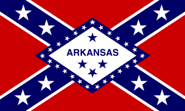 rebel arkansas flag Blank Meme Template