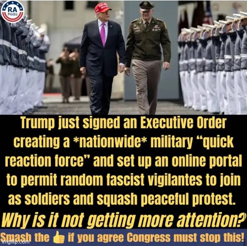 Dangerous idiot | image tagged in trump dictator | made w/ Imgflip meme maker