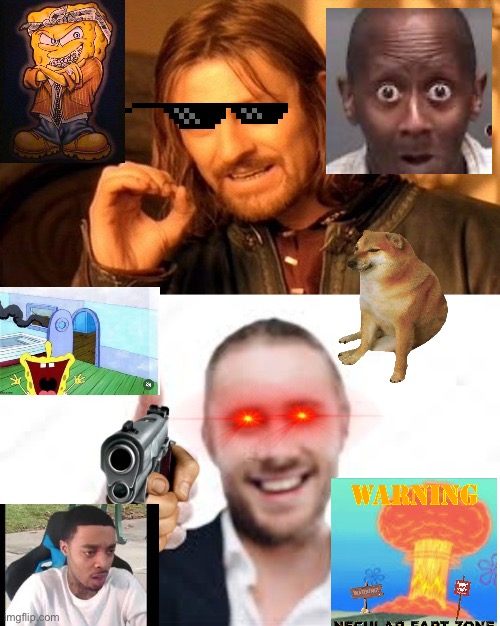 my funny meme | image tagged in one does not simply bottom text reconsider ok | made w/ Imgflip meme maker