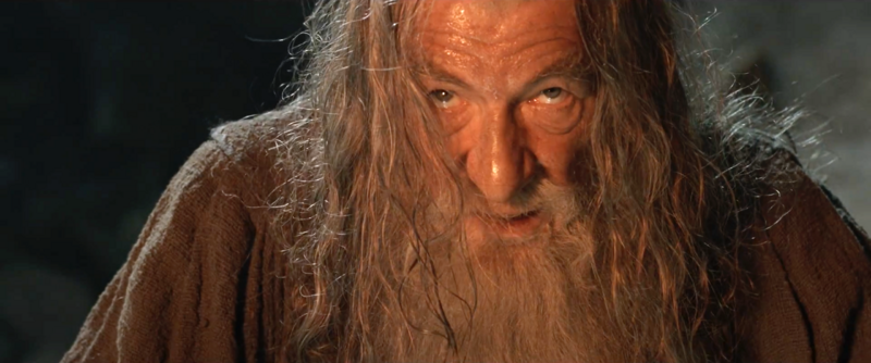 Gandalf Bridge of Durin Blank Meme Template