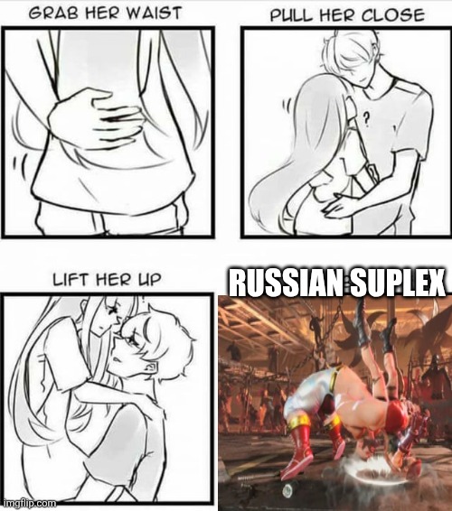 RUSSIAN SUPLEX | RUSSIAN SUPLEX | image tagged in russia,suplex | made w/ Imgflip meme maker