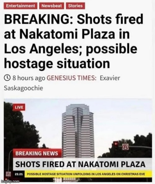 "Welcome to the Party , Pal" | image tagged in die hard,christmas movie,well yes but actually no,stop arguing,see nobody cares | made w/ Imgflip meme maker