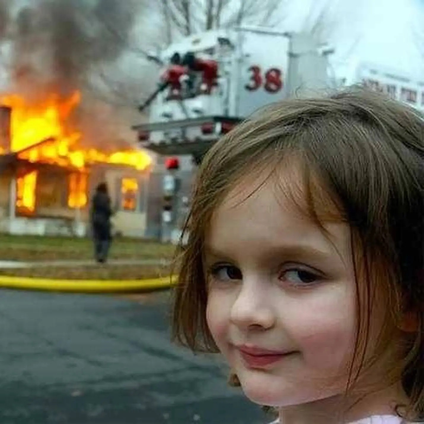 Everything's Fine Blank Meme Template