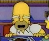 forward facing homer Blank Meme Template