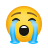 Cry emoticon Meme Template