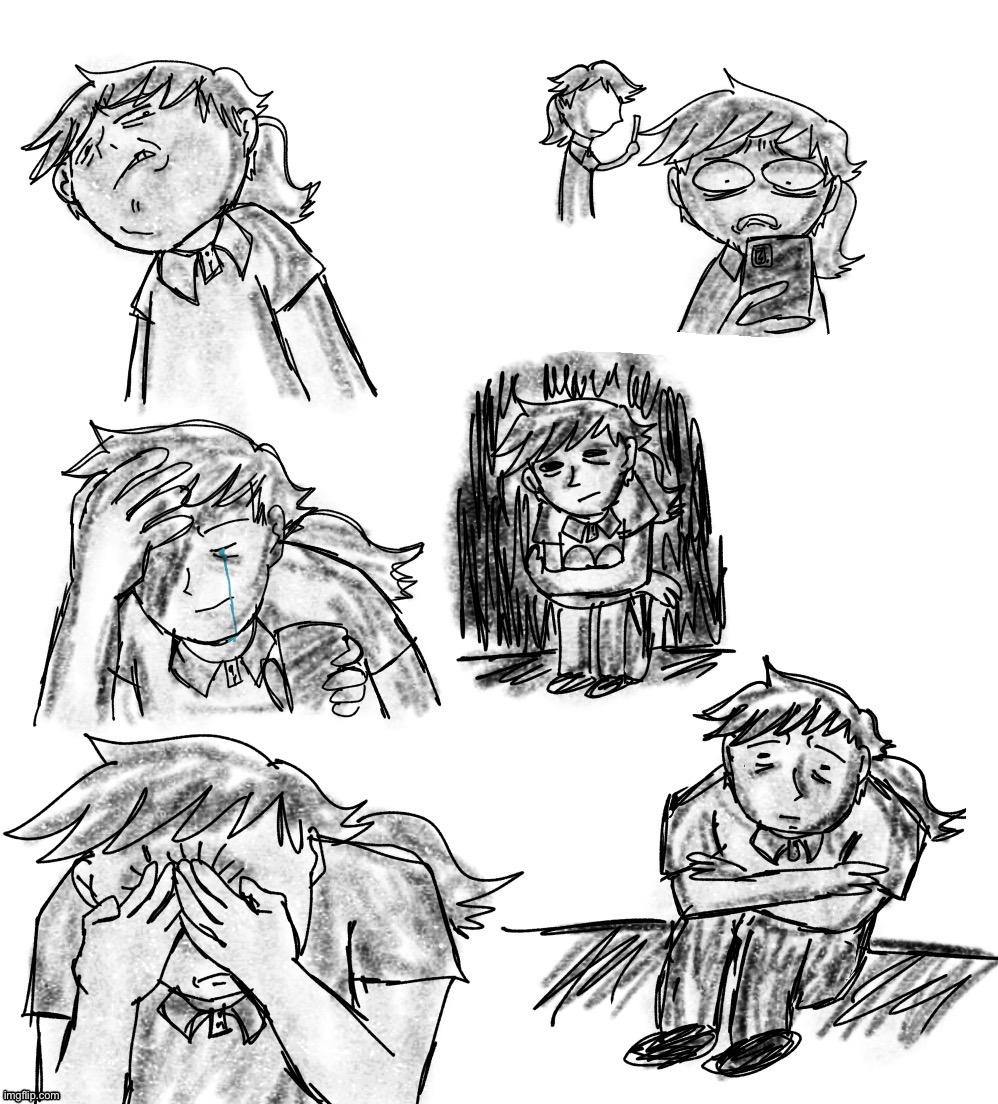 How im feeling rn (idk either) | image tagged in drawing,dea | made w/ Imgflip meme maker