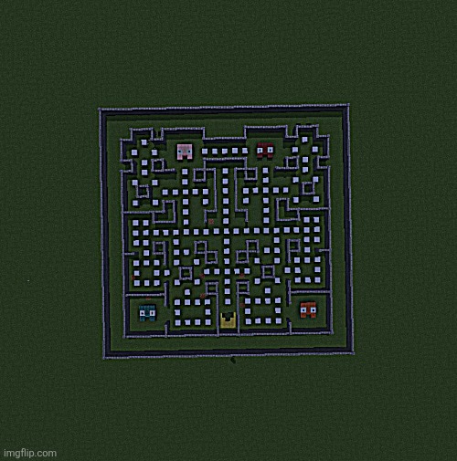 Pam-Mac | image tagged in minecraft,pacman | made w/ Imgflip meme maker