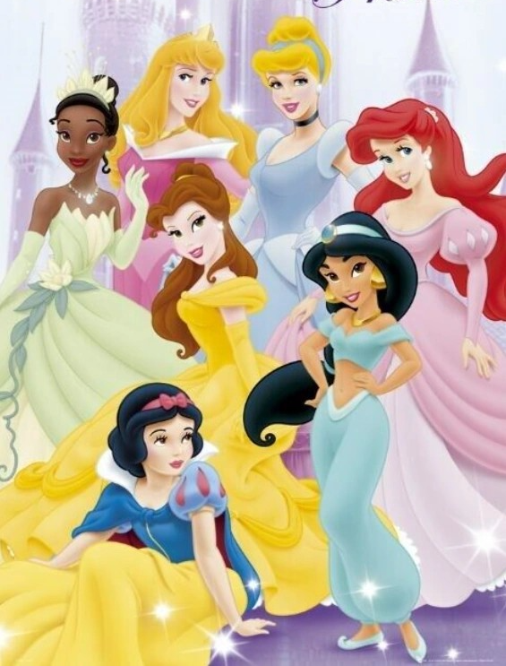 Disney Princess Friendship Blank Meme Template