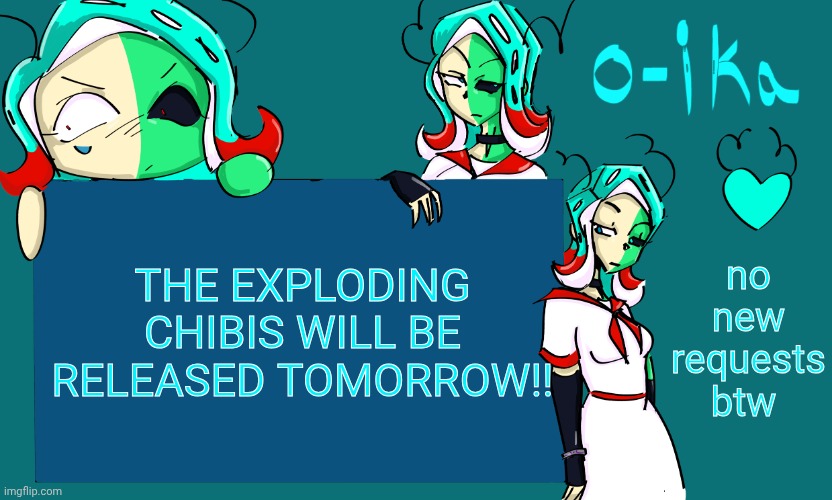 Merry chrysler | no new requests btw; THE EXPLODING CHIBIS WILL BE RELEASED TOMORROW!! | image tagged in 401 temp | made w/ Imgflip meme maker