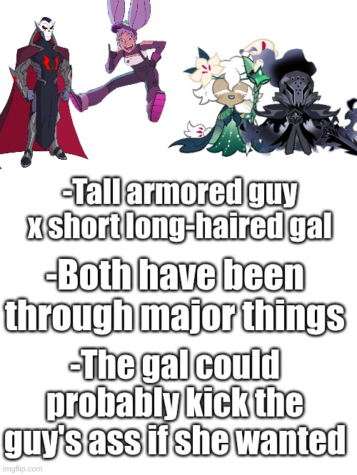 History repeats and so do ships apparently | -Tall armored guy x short long-haired gal; -Both have been through major things; -The gal could probably kick the guy's ass if she wanted | image tagged in cookie run kingdom,she-ra,i could only use that one hordak image sorry y'all,this stream needs stuff tbh so have this | made w/ Imgflip meme maker