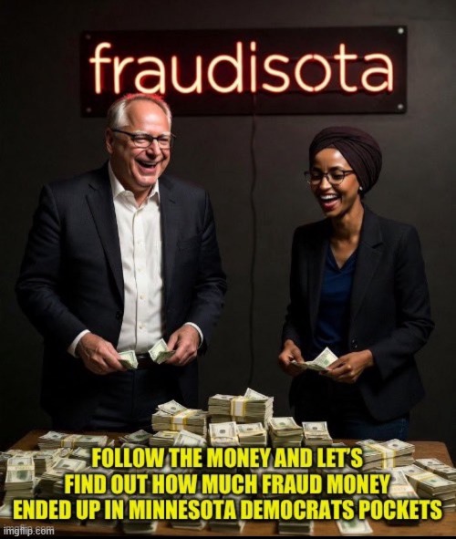 Democrats have no shame | image tagged in tim walz,ilhan omar,fraud,partners in crime,corruption,waste of money | made w/ Imgflip meme maker