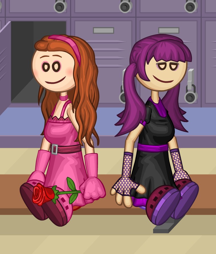 Female Students Helen and Lucy Blank Meme Template