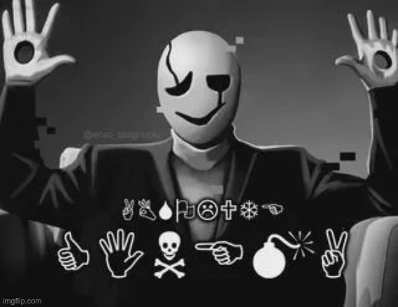 Absolute Cinema Gaster | image tagged in absolute cinema gaster | made w/ Imgflip meme maker
