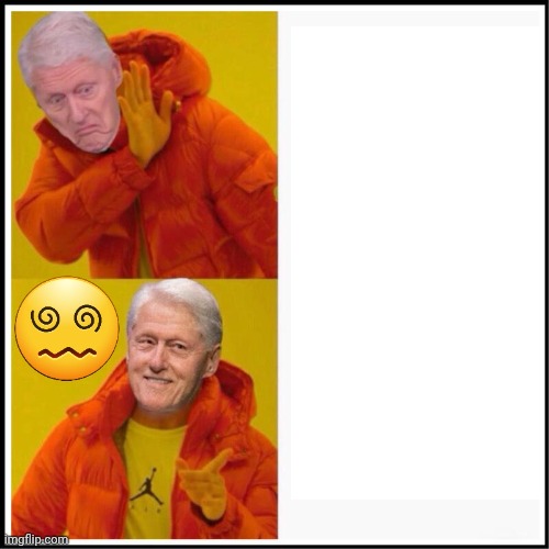 Bill Clinton disliked and likes Blank Meme Template