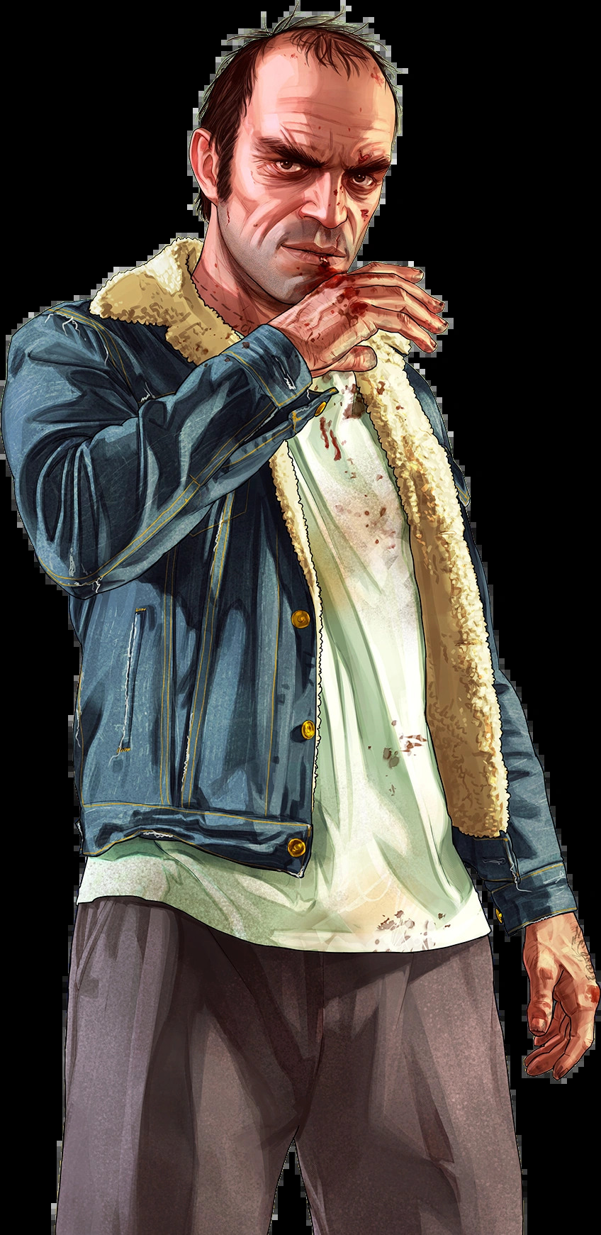 Trevor Philips Blank Meme Template