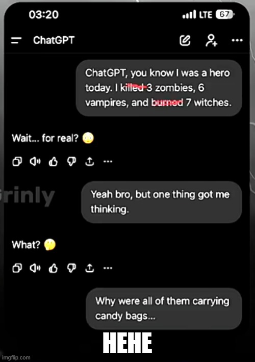 ahh wth | HEHE | image tagged in kids,halloween | made w/ Imgflip meme maker