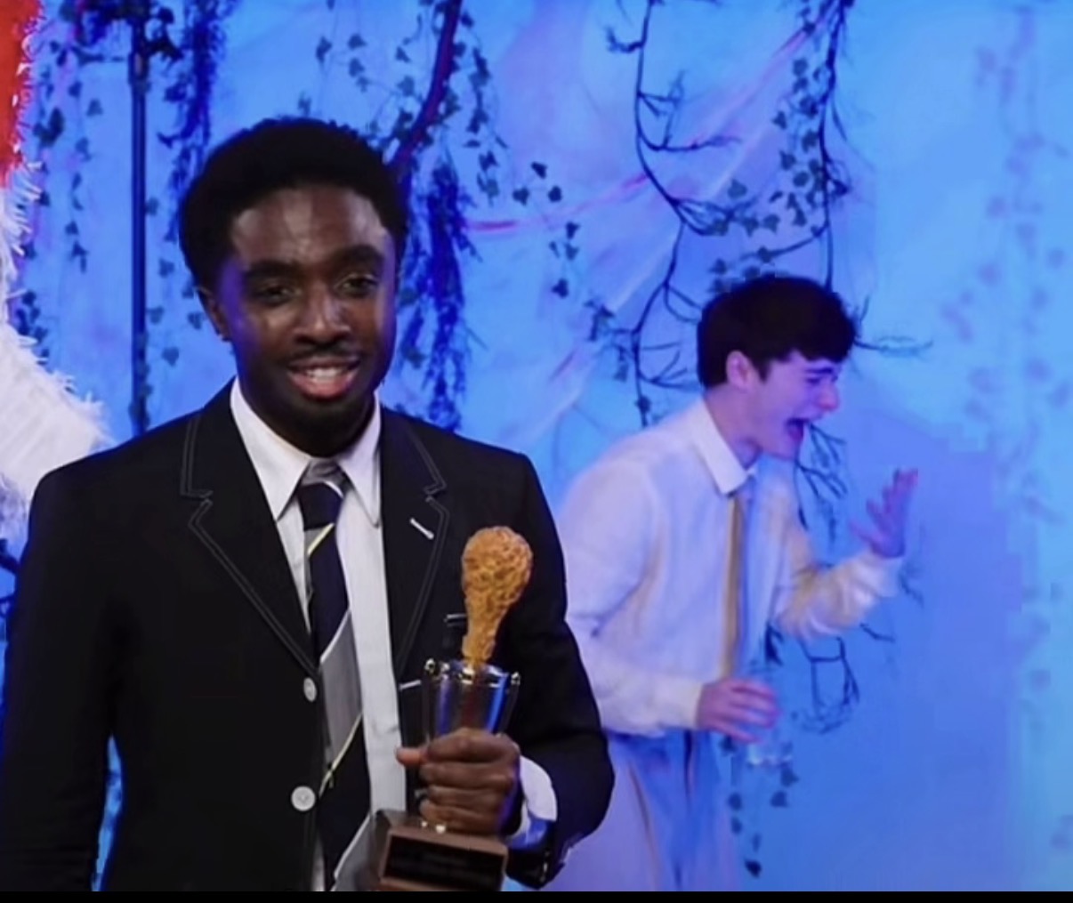 The fried chicken cup Blank Meme Template