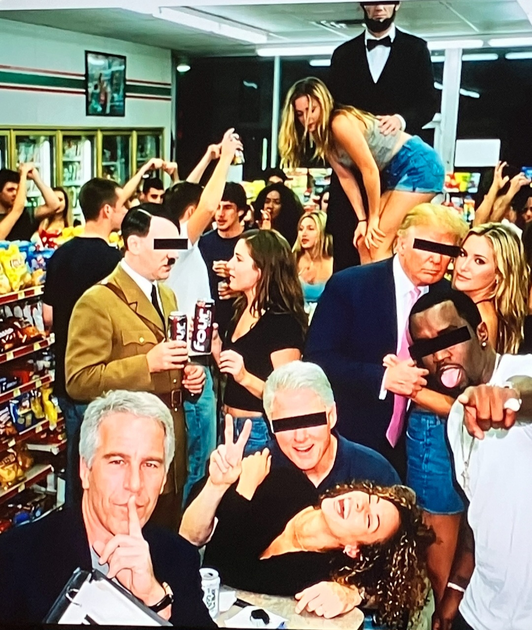 Epstein Island Blank Meme Template