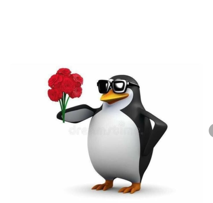 Pengu Rizz Blank Meme Template