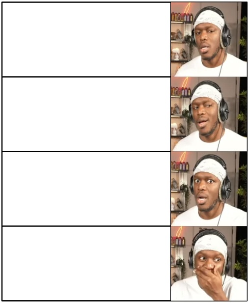 Jacksucksatlife among us crash out Blank Meme Template