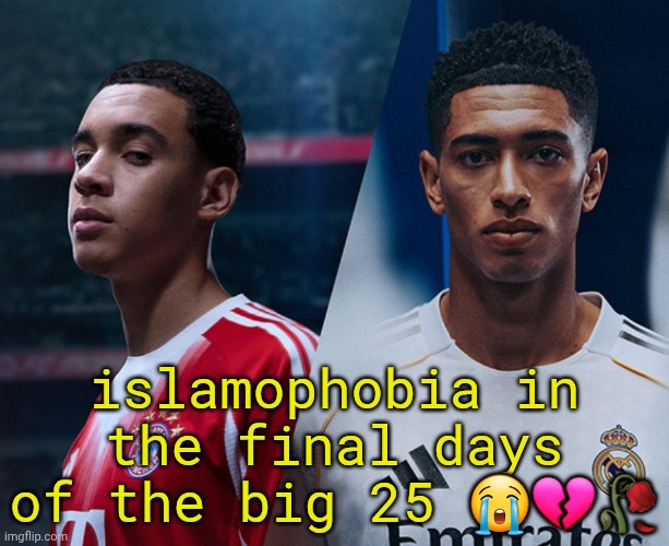 Otherwise I'm banned for racism when I spit out my opinion | islamophobia in the final days of the big 25 😭💔🥀 | image tagged in disappointism,anti-islamophobia | made w/ Imgflip meme maker