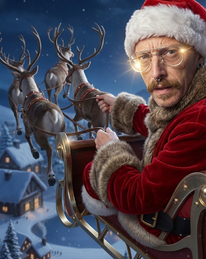 Sleighin here! Blank Meme Template