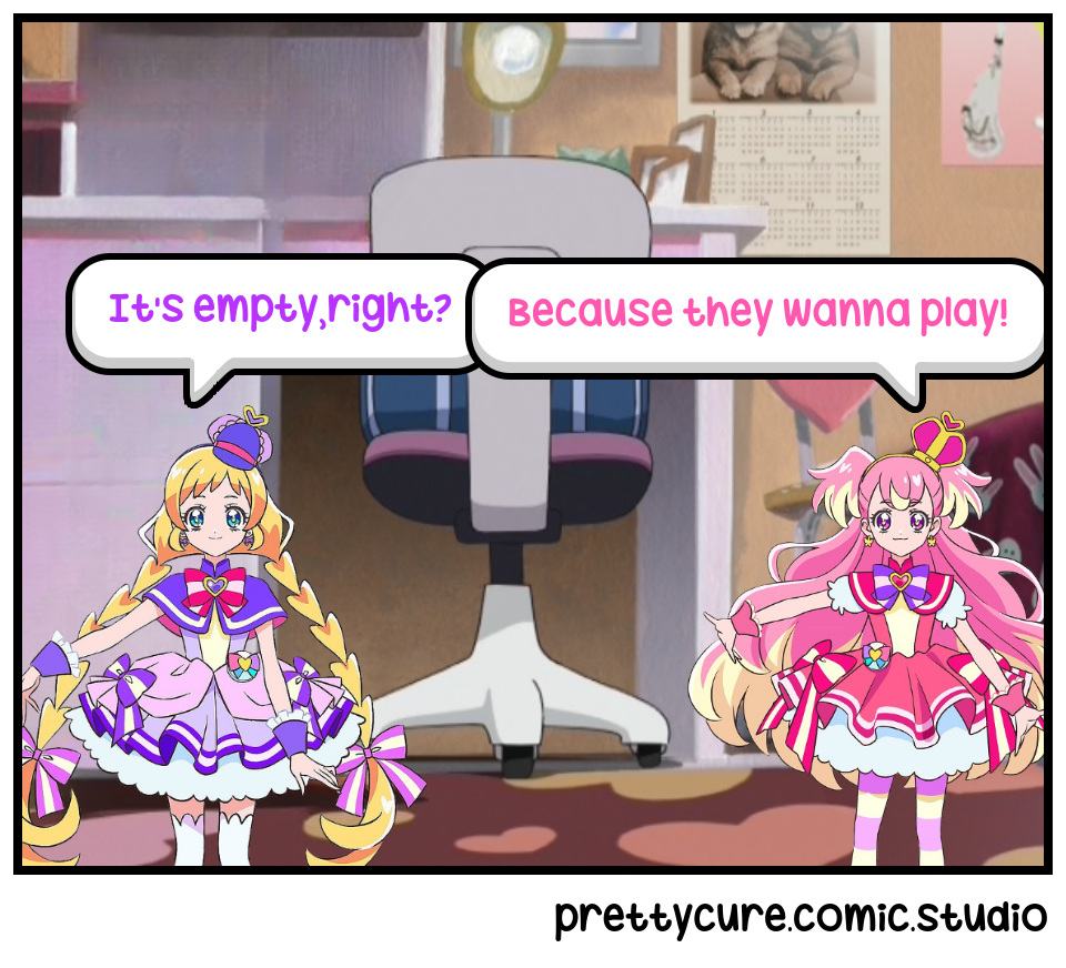 Because they wanna play! Blank Meme Template