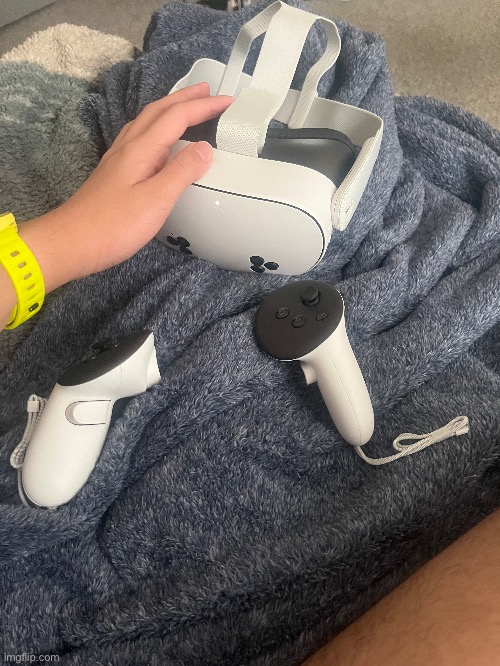 Got this baby for Christmas (ignore my thigh) | made w/ Imgflip meme maker