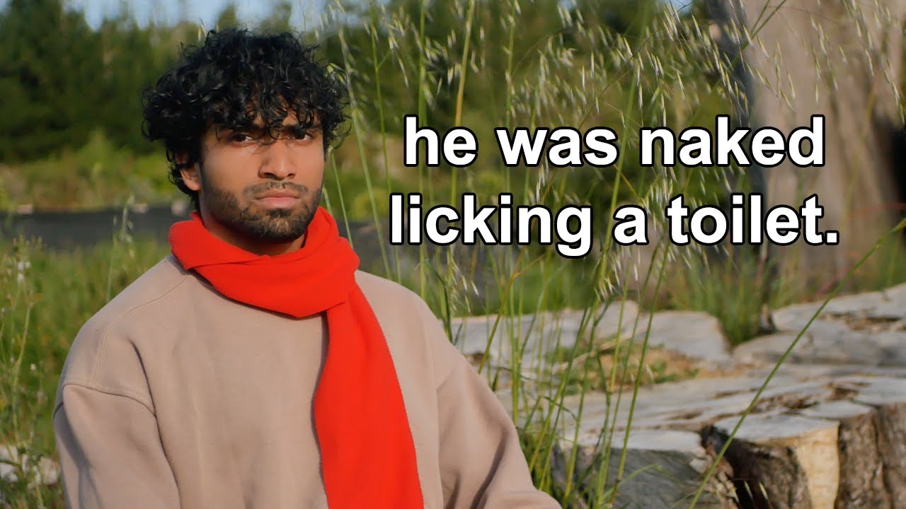 he was naked licking a toilet Blank Meme Template