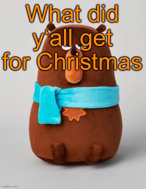 Falstaff plush | What did y‘all get for Christmas | image tagged in falstaff plush | made w/ Imgflip meme maker