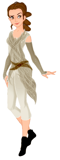 Rey From Star Wars Blank Meme Template