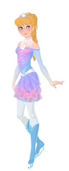 Harmony as an Ice Dancer Blank Meme Template