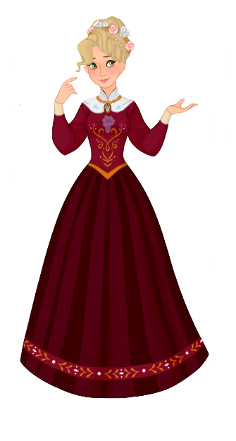 Fairytale Belle (Beauty) Doll Blank Meme Template