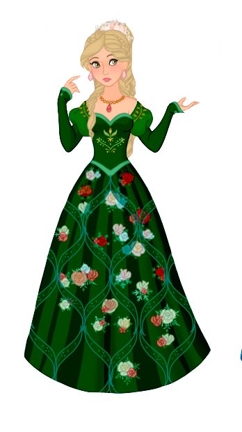 Fairytale Belle (Beauty) Blank Meme Template