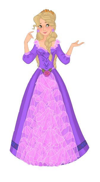Fairytale Princess Belle (Beauty) Blank Meme Template
