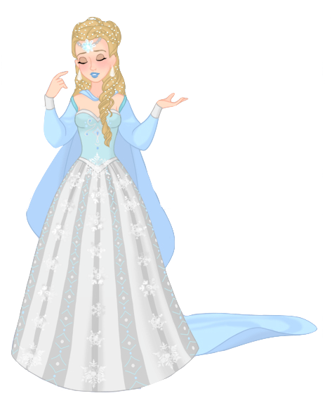Fairytale Snow Queen ❄️ Blank Meme Template