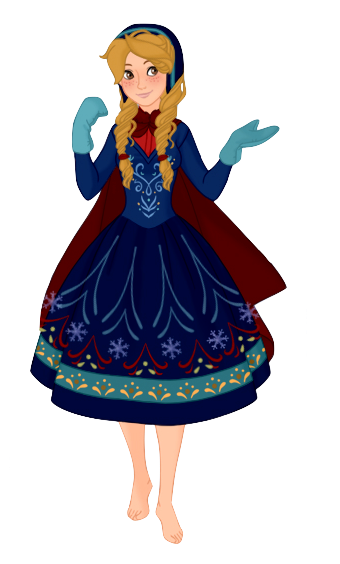 Fairytale Snow Queen's Sister Blank Meme Template