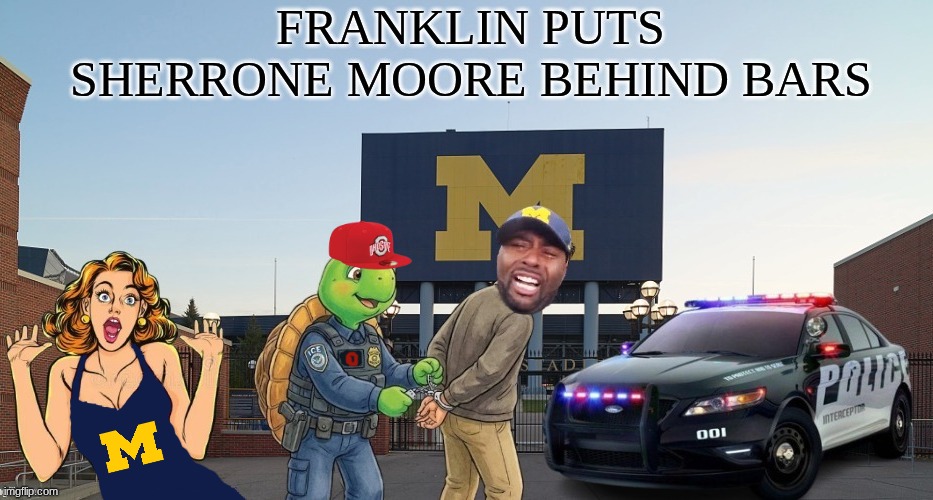 Paige Shiver meme | image tagged in memes,sports,college football,sherrone moore,michigan football,michigan sucks | made w/ Imgflip meme maker