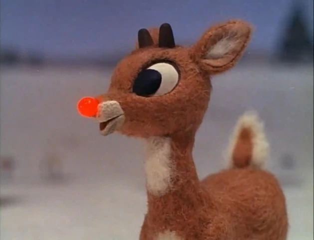 Rudolph lookin' Blank Meme Template
