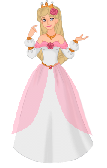 Aurora's Wedding Dress Blank Meme Template